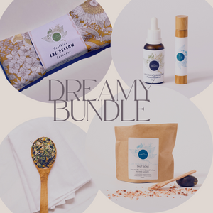 Dreamy Bundle - Sleep well with this beautiful selection of products to comfort & ease you into a peaceful sleep