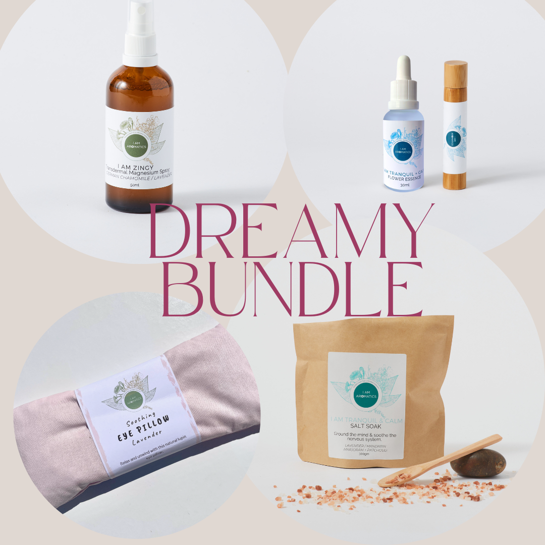 Dreamy Bundle - Sleep well with this beautiful selection of products to comfort & ease you into a peaceful sleep