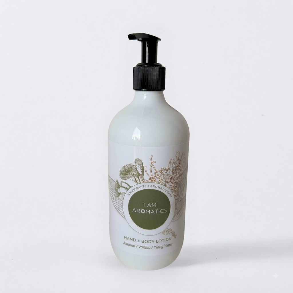 Hand + Body Lotion by I Am Aromatics, 500ml pump bottle