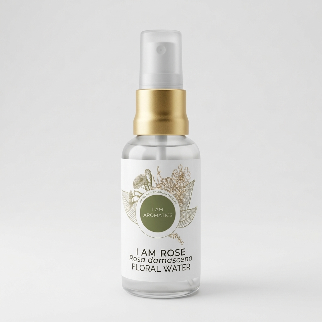I Am Rose Floral Water – Rosa Damascena Hydrosol Toner for Redness and Blemish-Prone Skin