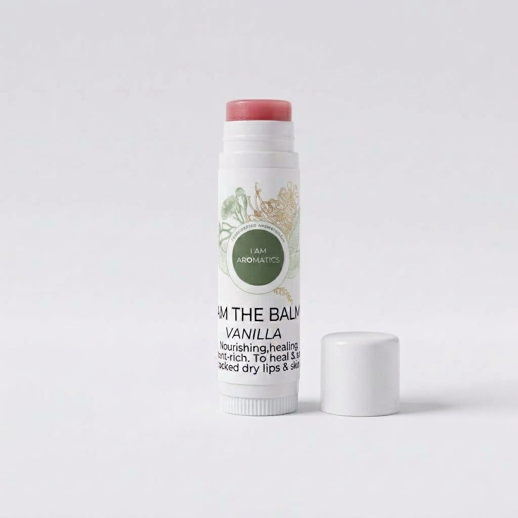 I Am The Balm Lip Balm – Shea Butter & Hemp Seed Balm for Cracked, Dry Lips