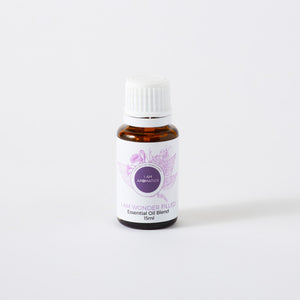wonderfilled essential oil blend, in 15ml amber bottle with white label, white lid and botaincal logo