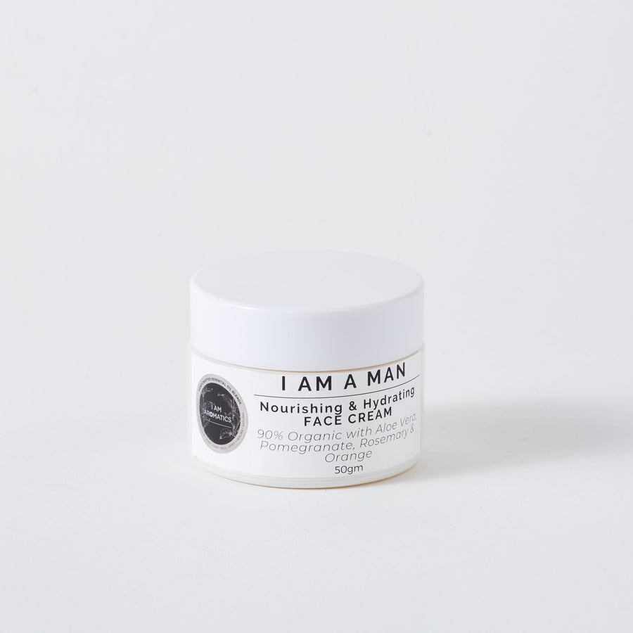 Beard oilf, face & shave oil & face cream from the I Am A Man facial range