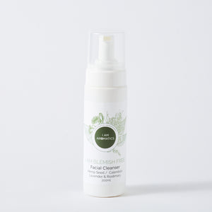 Blemish free foaming facial cleanser